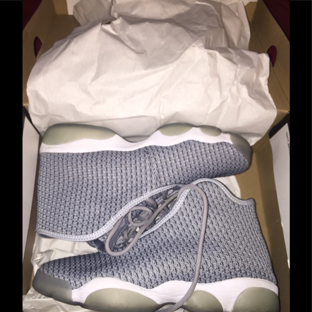 Jordan Horizon wolf grey white dark Grey.