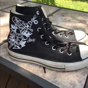 Converse Shoes - Sailor Jerry Limited Edition vintage Converse Converse Shoes - Sailor Jerry Limited Edition vintage Converse