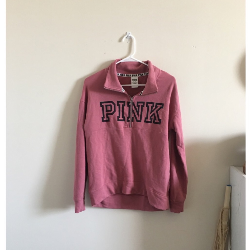Half Zip Victoria Secret Pullover