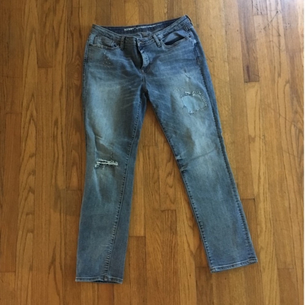 Old Navy Boyfriend Fit Straight Leg Jeans
