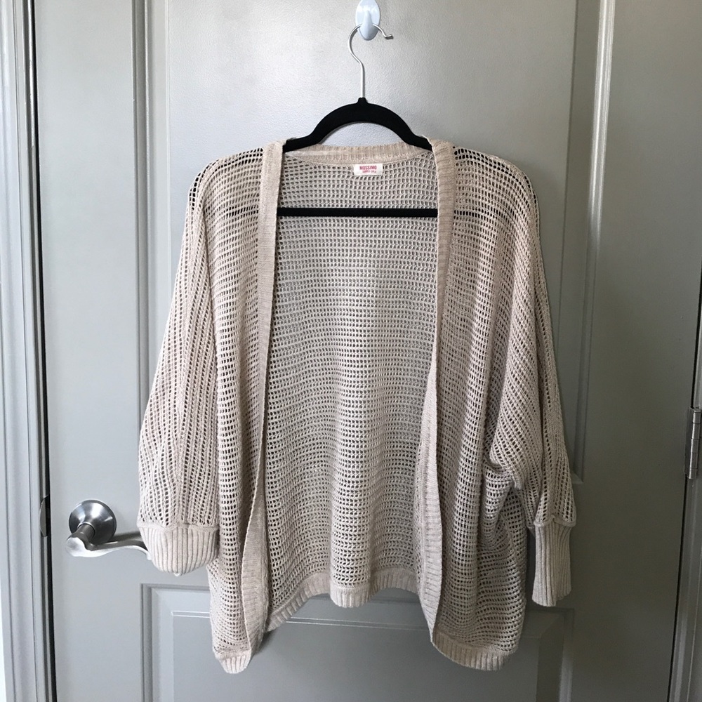Light tan cardigan
