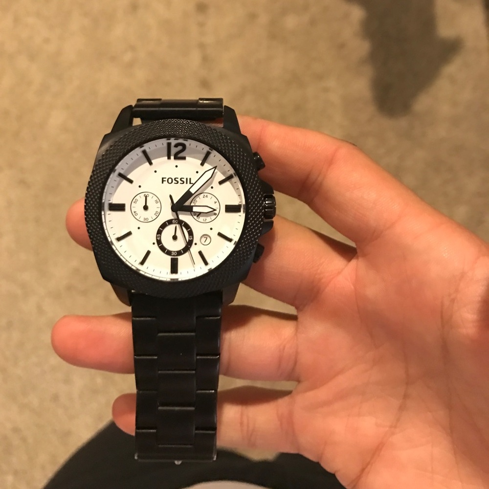 Fossil black watch!!