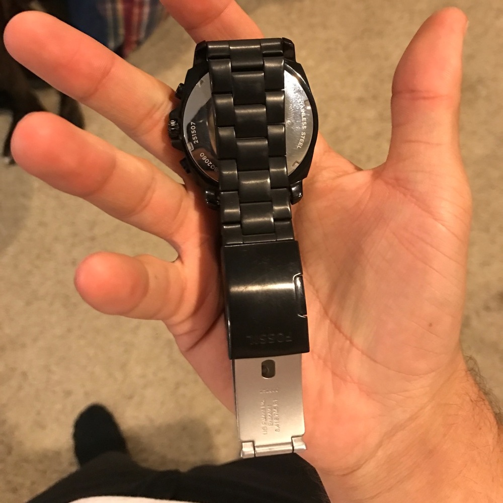 Fossil black watch!! - Picture 2 of 3
