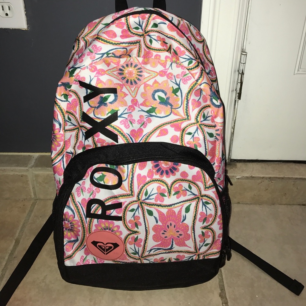 Pink Roxy Backpack
