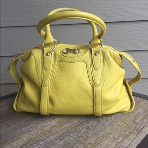 Yellow rare Michael Kors handbag