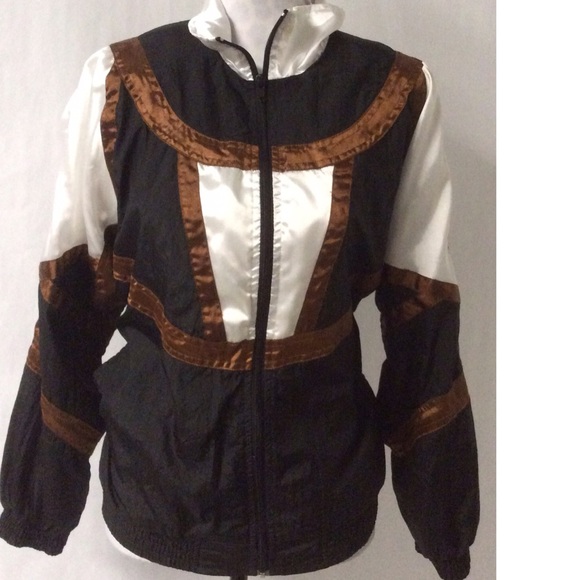 Vintage Jackets & Blazers - Brown /Black Vintage Jacket Size Medium