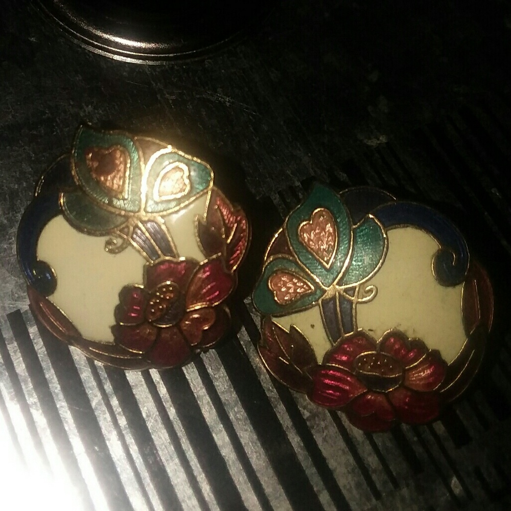 Beautiful Flower Earrings