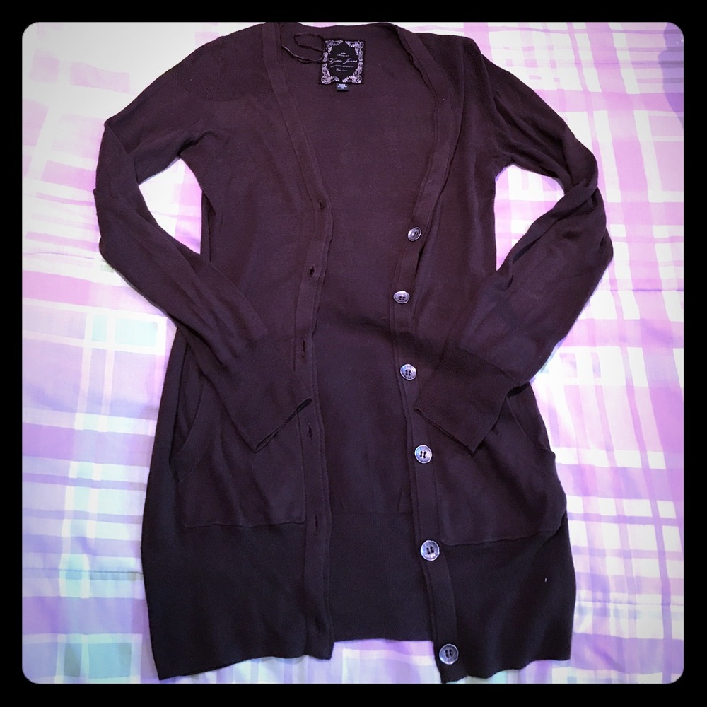 GUESS Button Up Cardigan