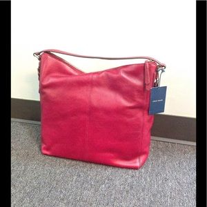 Cole Haan Women's Rockland Hobo, Cherry, NWT, 3