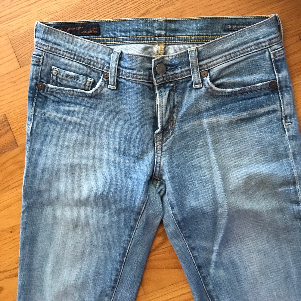Citizens of Humanity straight legged jeans
