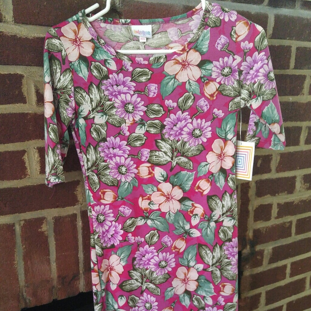 NWT LuLaRoe Julia Dress - UNICORN