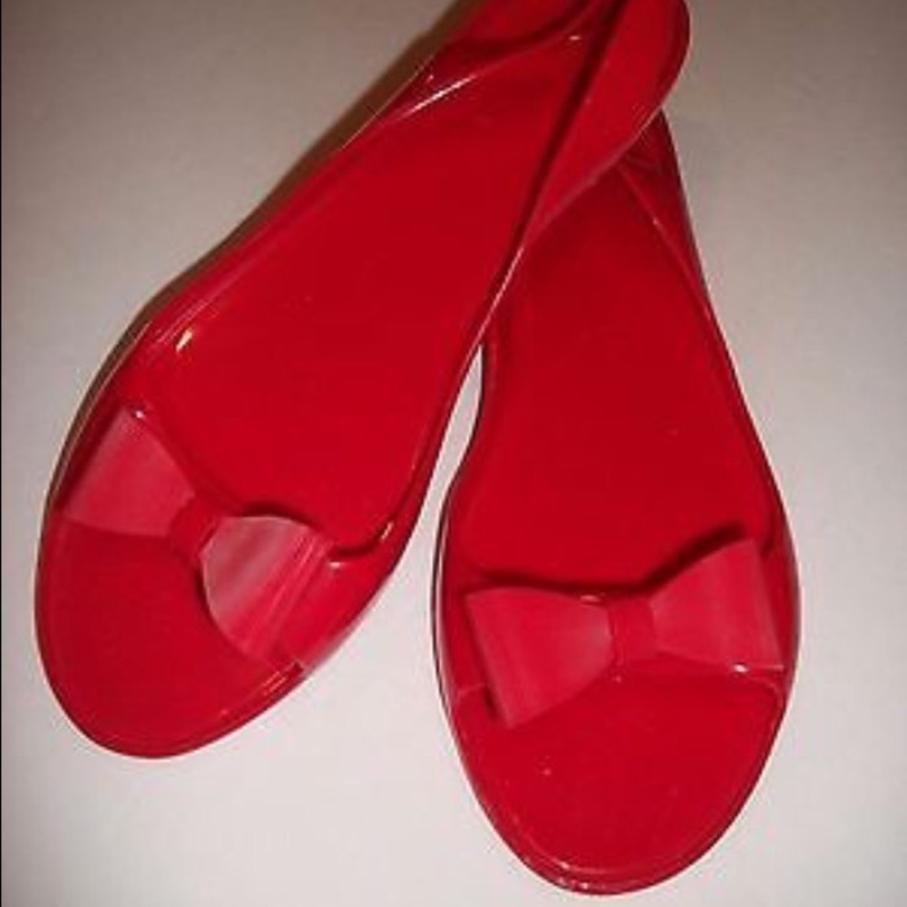 Kate Spade New York rubber jelly sandals