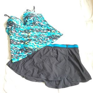 Cute Tankini and skirt!
