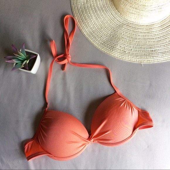 Victoria's Secret Other - Victoria's Secret Pink Push Up Bathing Suit Top