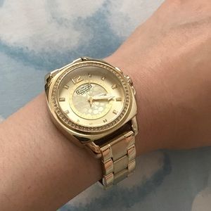 Coach Gold Watch