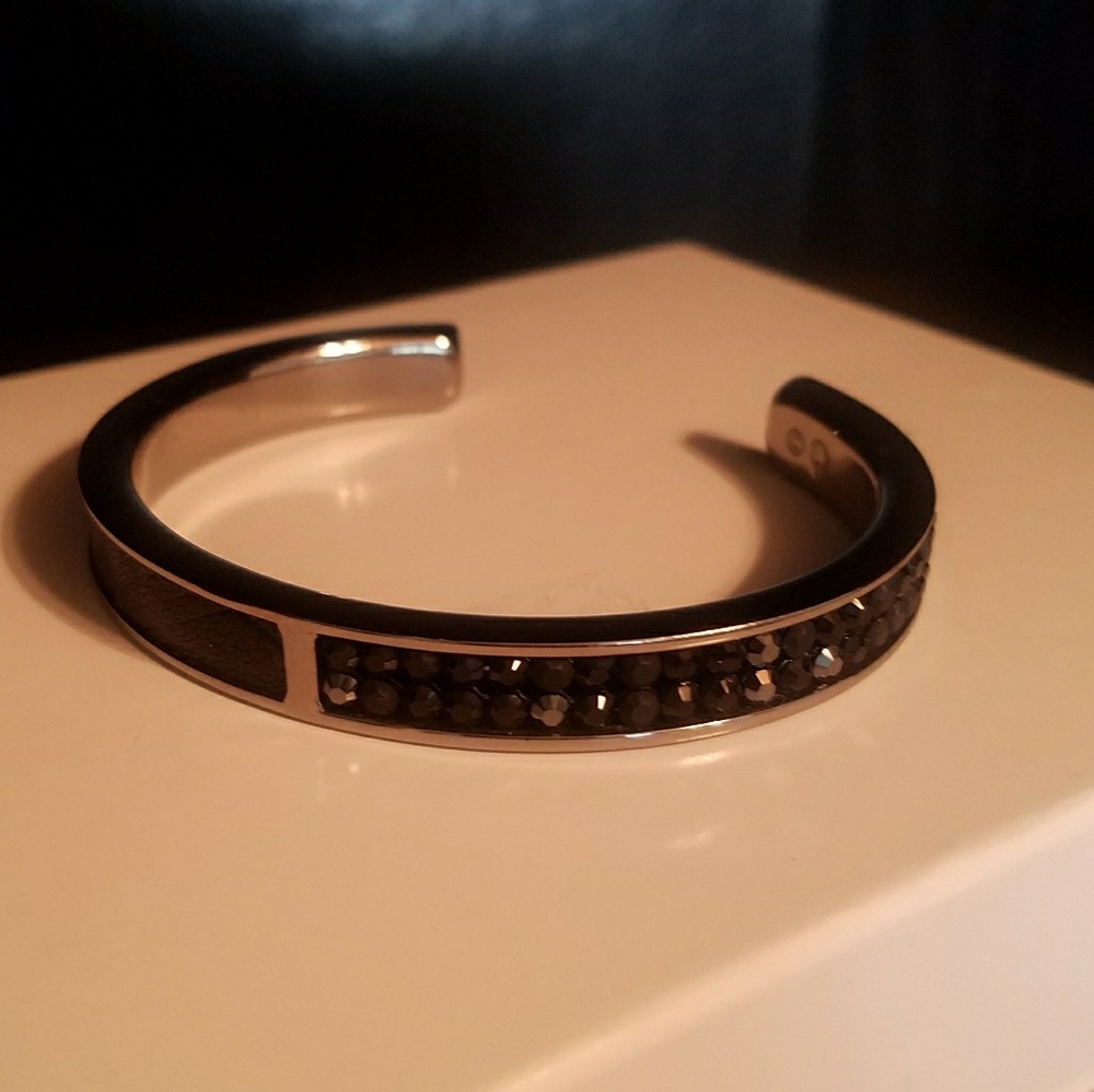 Swarovski black crystal bracelet