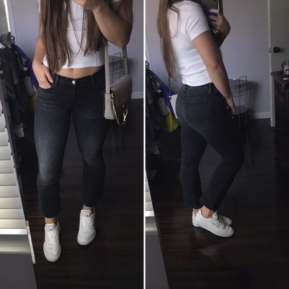 SOLD J Brand Selena Cropped Bootcut Jeans - Picture 1 of 3