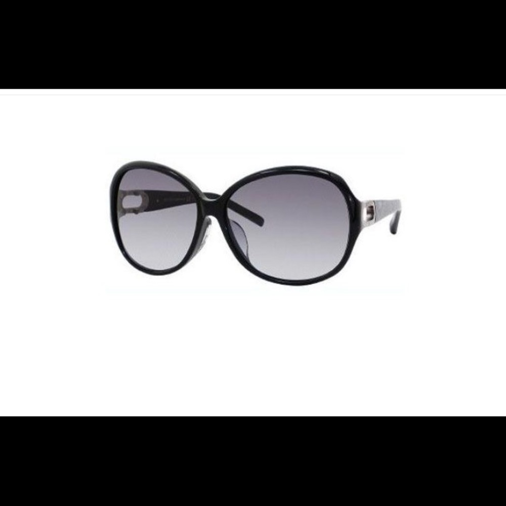 Jimmy Choo Black Oversized Women's Sunglasses
