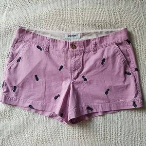 Old Navy Pink Pineapple Shorts
