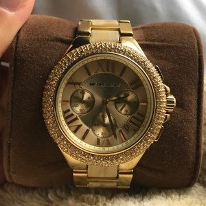 Michael Kors Gold Chronograph Watch