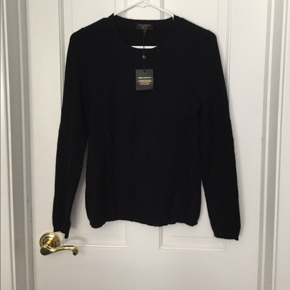 Never Used Black Cashmere Sweater