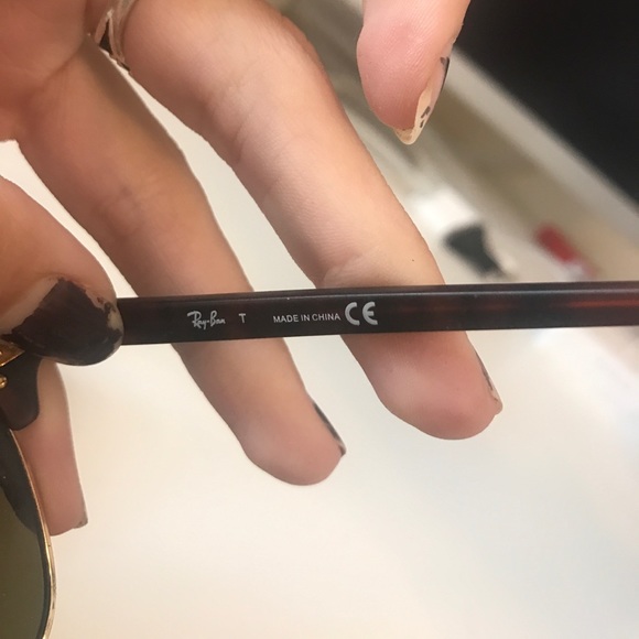 EUC RAYBAN CLUBMASTERS