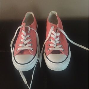 Peach-Pink Converse Size 7 Completely New
