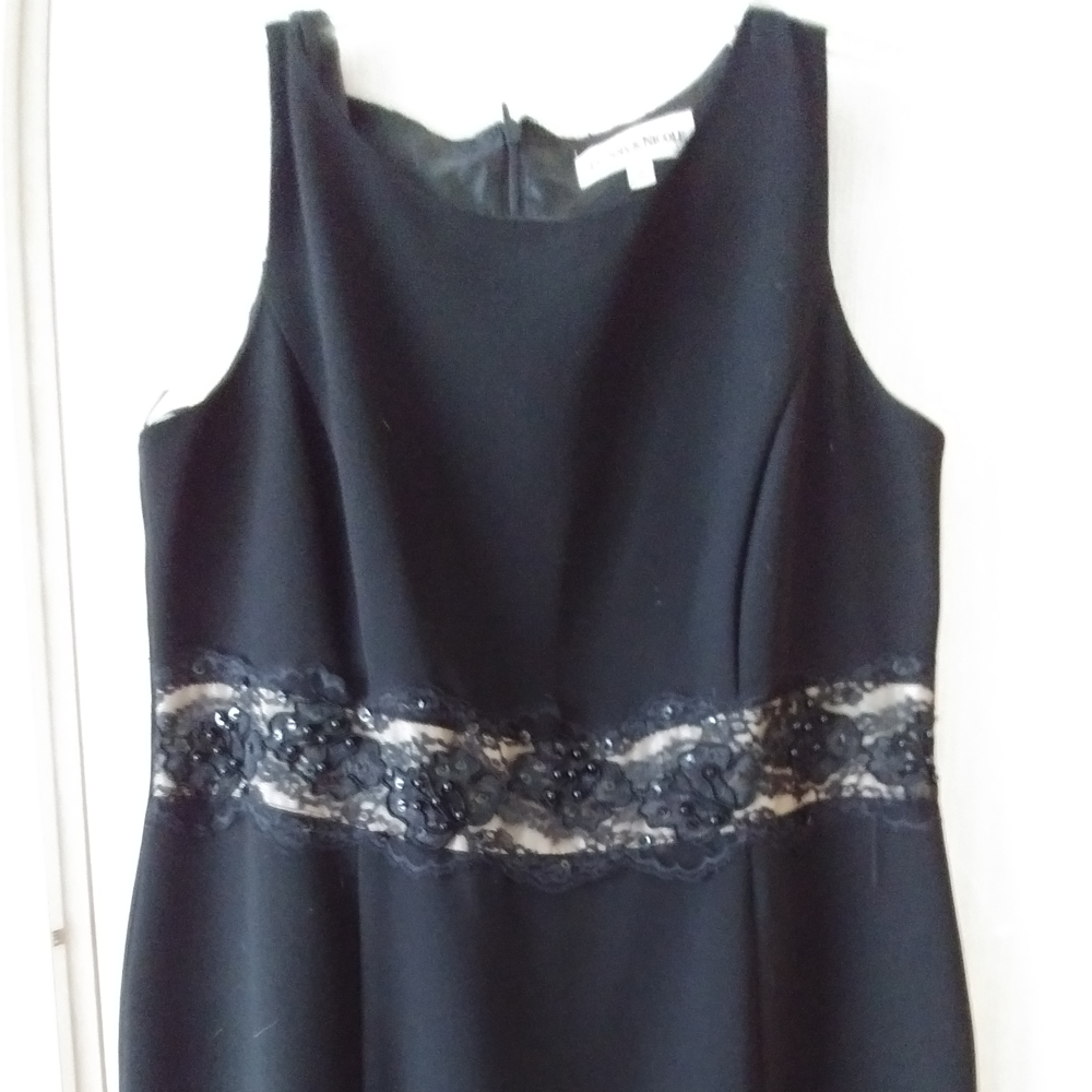 Danny & Nicole Black cocktail party dress