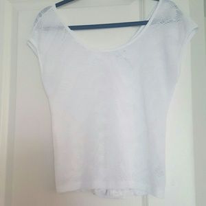 White Off the Shoulder Top