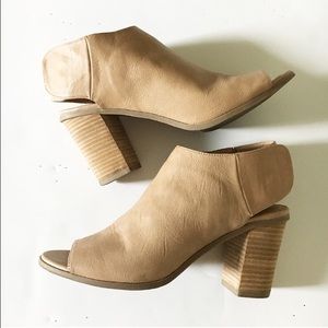Tan Mossimo booties