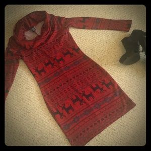 Rue 21 Long Sleeve Bodycon dress 🎄❄