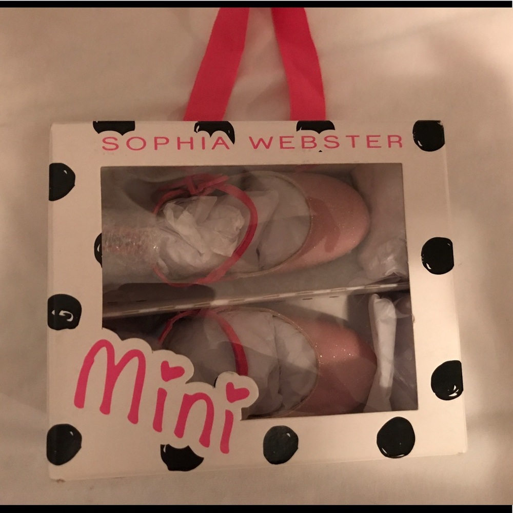 Sophia Webster mini shoes ( 6-12 months )