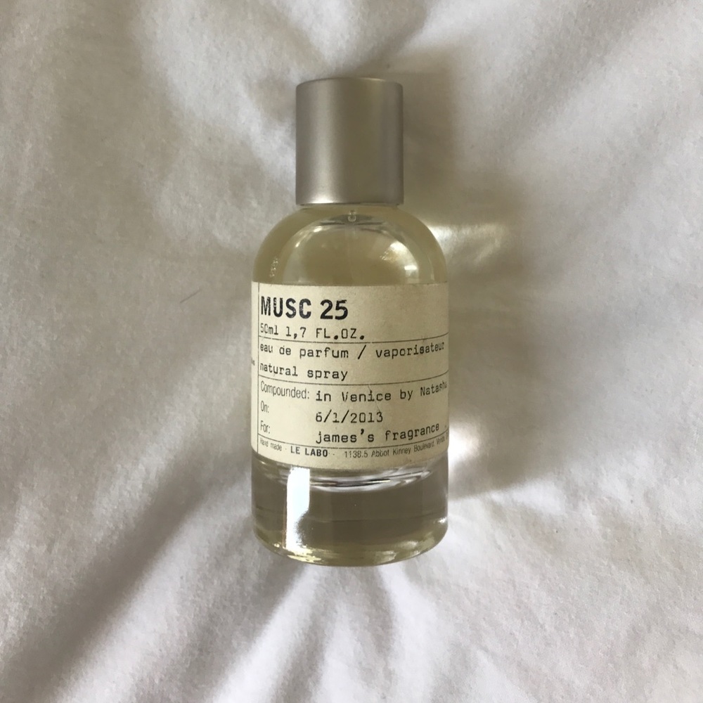 Slightly Used Le Labo Musc 25 LA City Exclusive