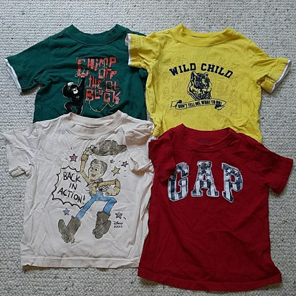 Bundle 12-18 Months Tees.