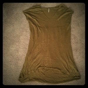 Olive Free People tunic top!