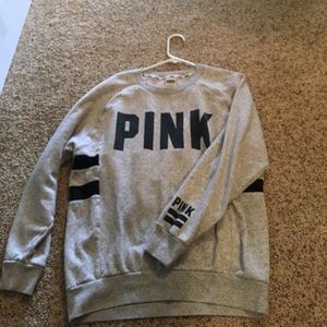 Pink pull over sweater