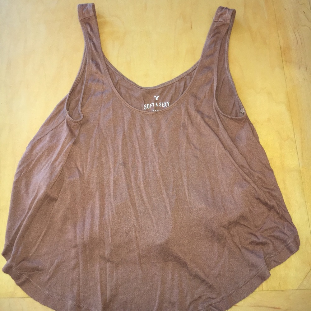 Brown soft&sexy tank!
