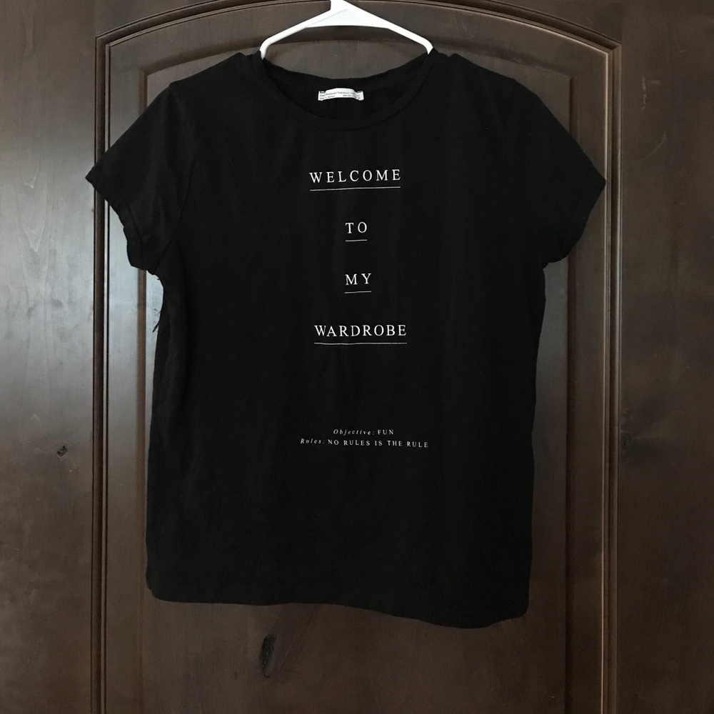 Zara graphic tee