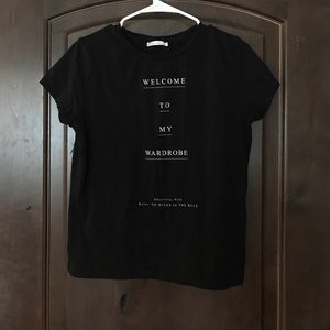 Zara graphic tee