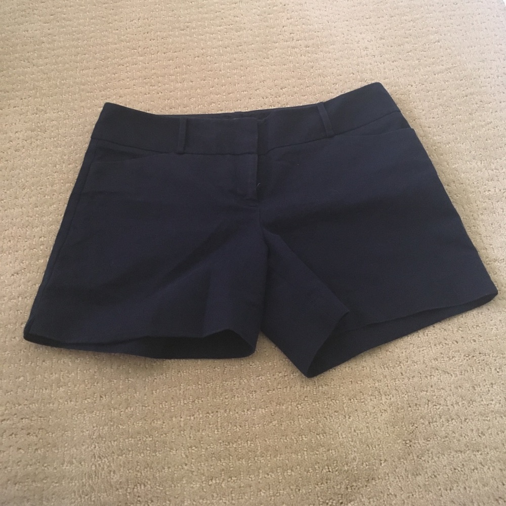 The Limited Navy dress shorts. Size 8