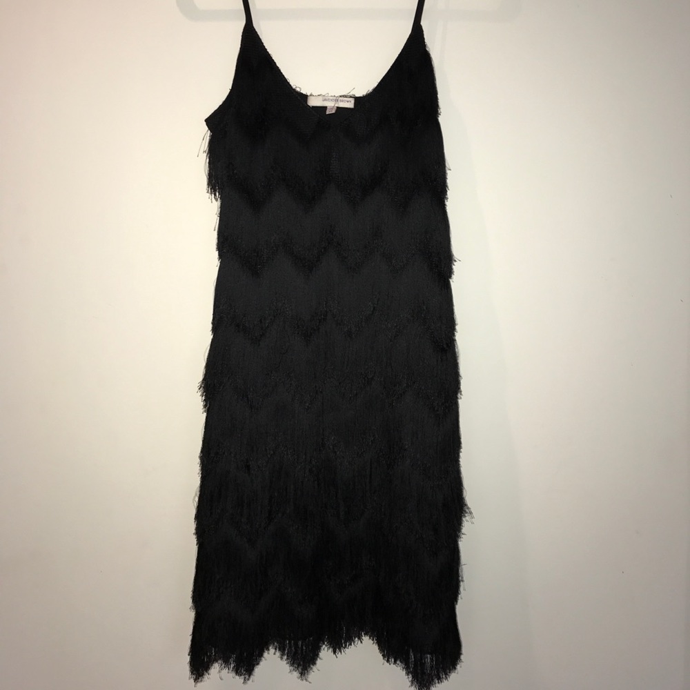 Lavender Brown Dress