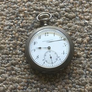 Antique Henry Birk and sons pocket watch.