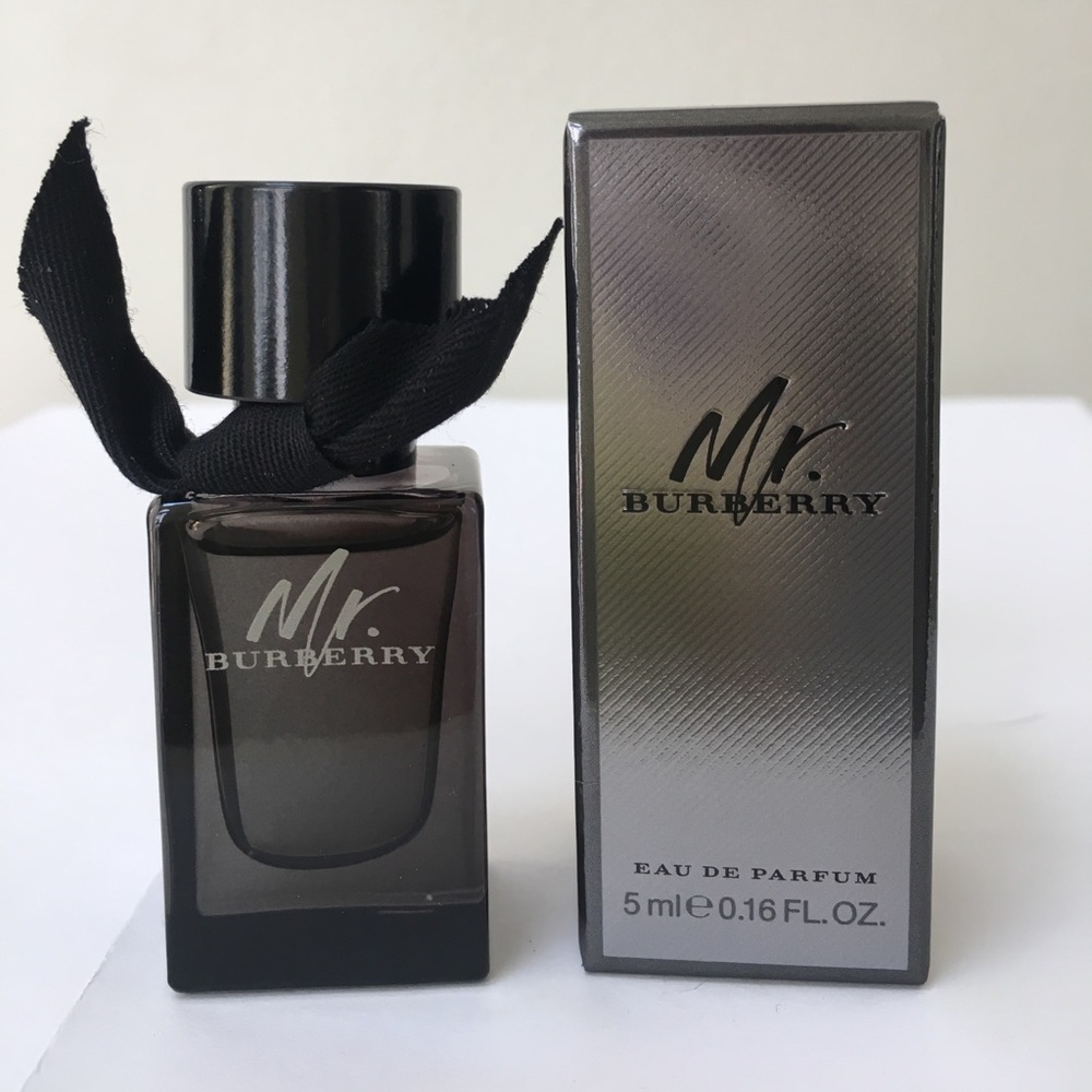 NEW men's MR BURBERRY mini cologne