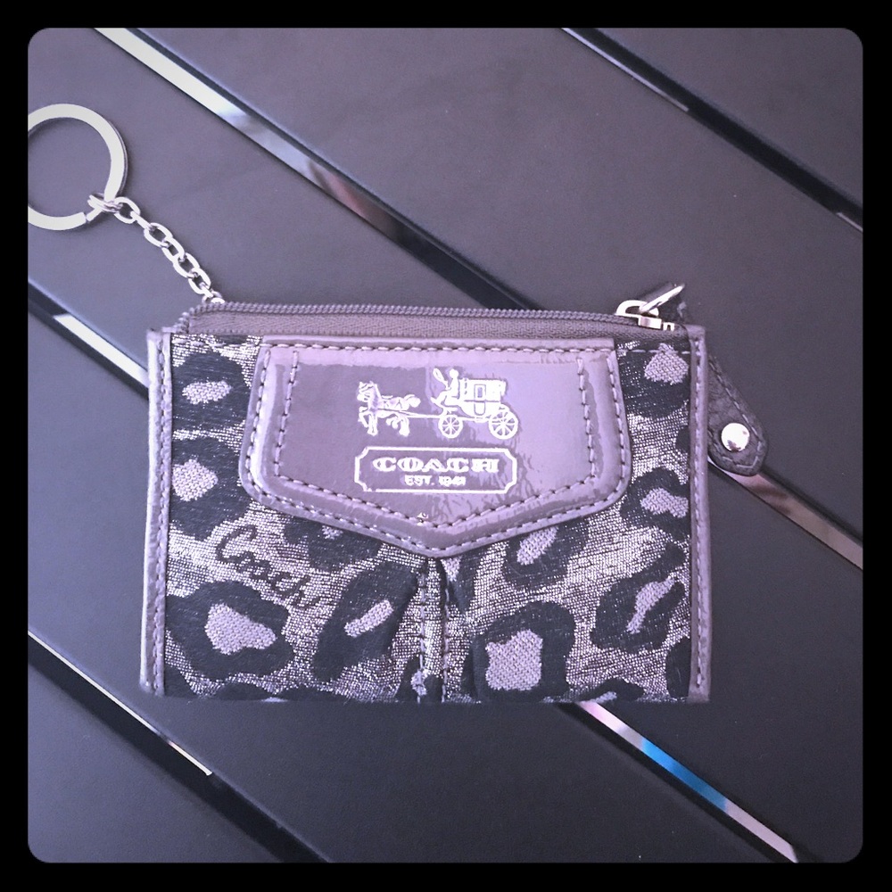 Coach key chain wallet/cardholder.