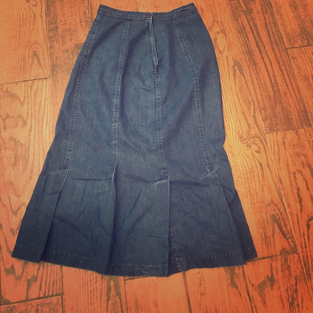 Dark Jean skirt