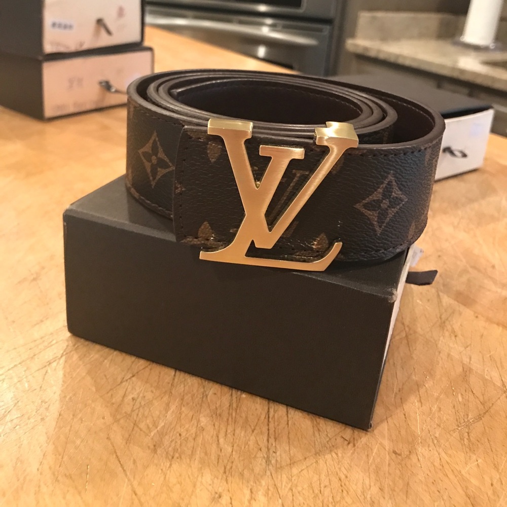 LV monogram Belt
