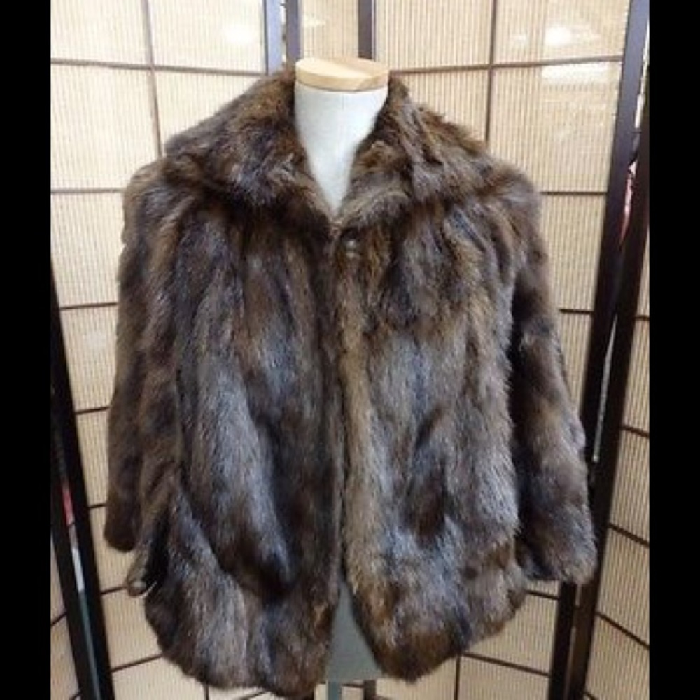 Morton's of Washington DC Mink Fur Shaw