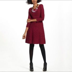 Anthropologie Sparrow Vinifera sweater dress