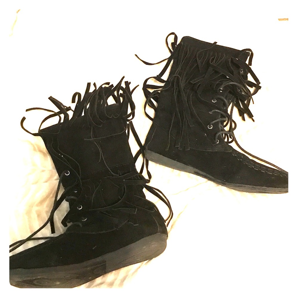 Fringe Boots