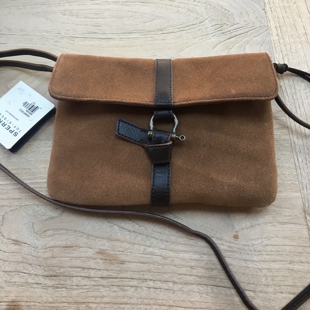 New with rags Sperry cross body